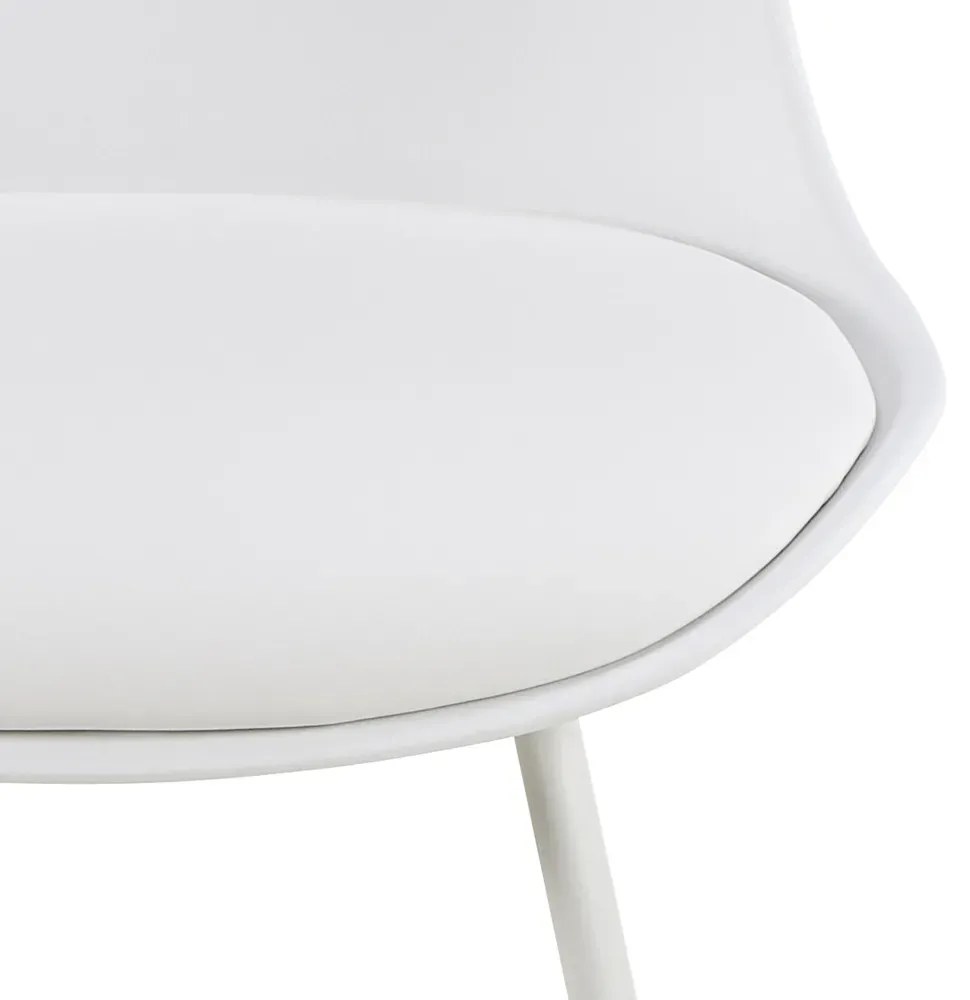 Barová stolička Tina 84 cm biela