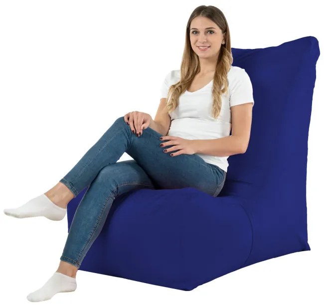 Moderné kreslo DISTINTO námornícké (OUTDOOR)
