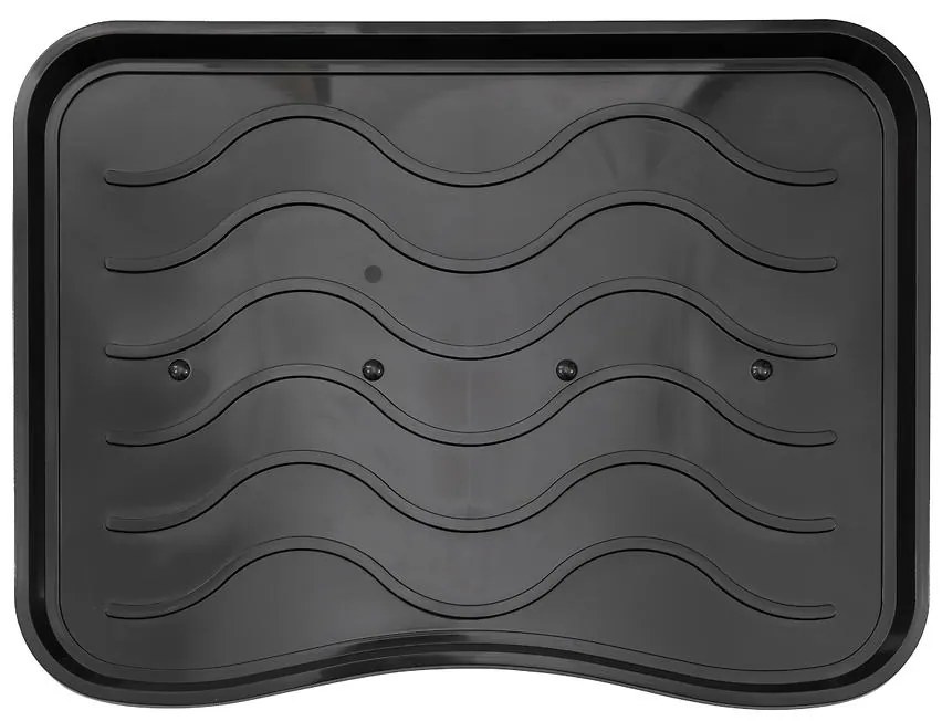 Odkvapkávač na topánky 38x50 čierna