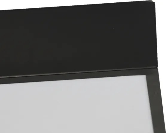 LED stropné svietidlo LED/480W/230V 3000/4000/6500K 120x120 cm čierne