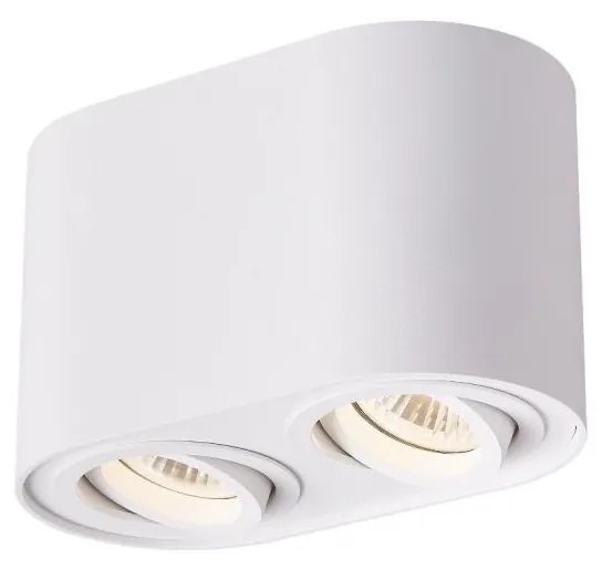 Zuma Line ACGU10-190-N - Bodové svietidlo RONDOO 2xGU10/50W/230V biela