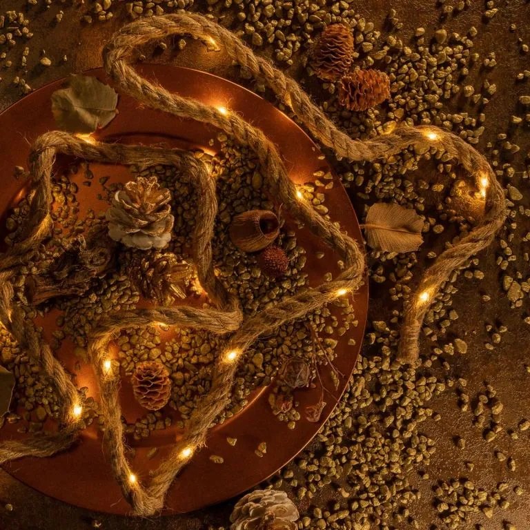 Nexos 75098 Dekoračné laná, 25 LED, teplá biela, 3 ks