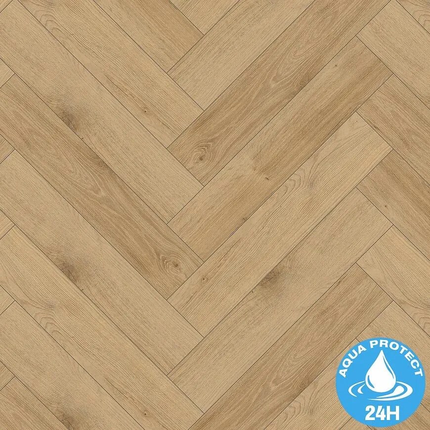 Laminátová podlaha vodeodolná Dub Benidorm 8mm AC5 Herringbone WR 64112
