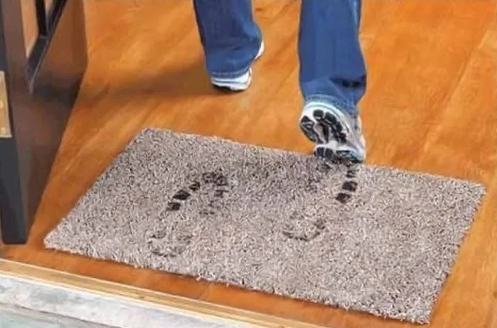 Verk Magická absorpčné rohožka, šedá