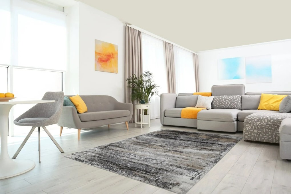 Medipa (Merinos), Kusový koberec Craft 23271/276 Beige, 120x170, šedá, obývacia izba