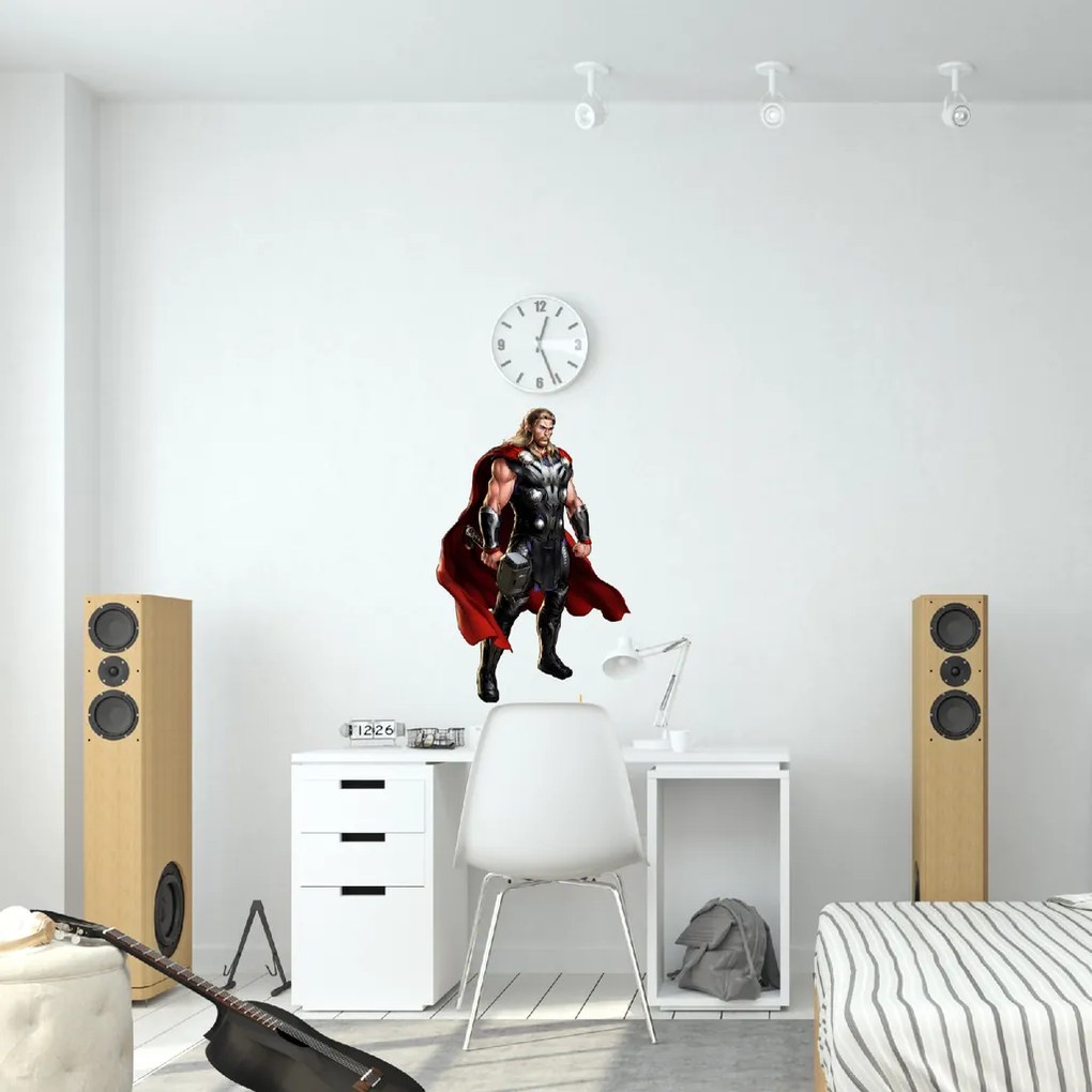 50x70cm Thor - textilná nálepka na stenu