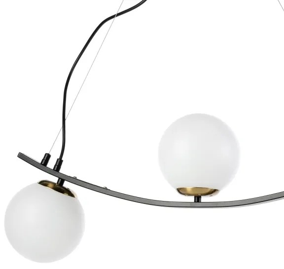 ONLI - Luster na lanku TRIO 3xE14/6W/230V čierna