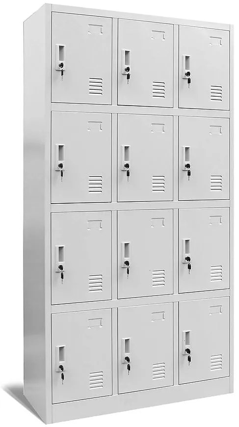 Skriňa Marcin kovová šedý