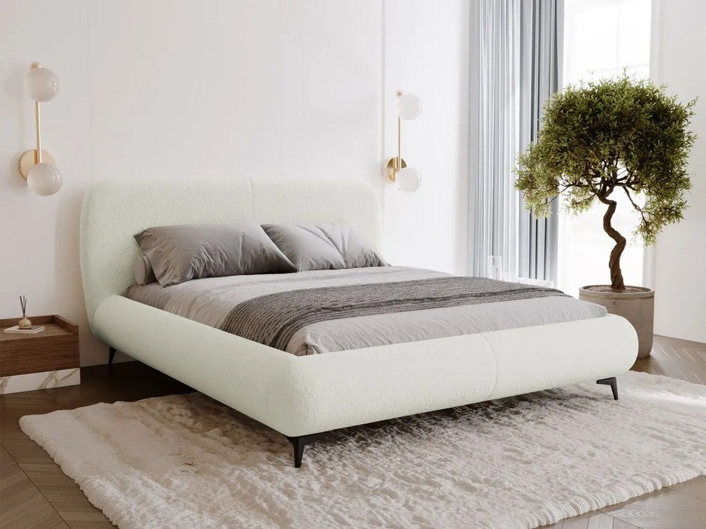 Čalúnená posteľ s úložným priestorom Nizori, Rozmer postele: 200x200, Poťahy: Coral 15