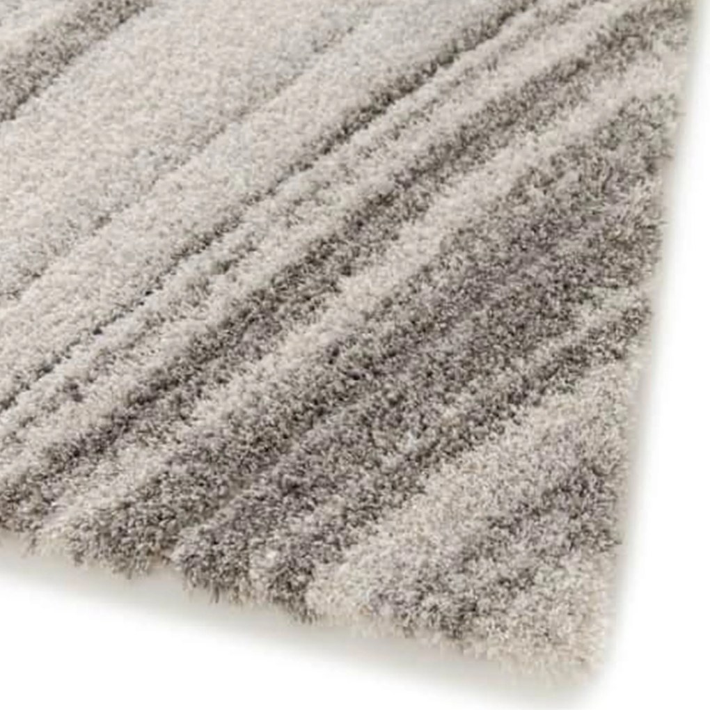 DY Sivý koberec s abstraktným vzorom Serenity 02 Rozmer: 120x170 cm