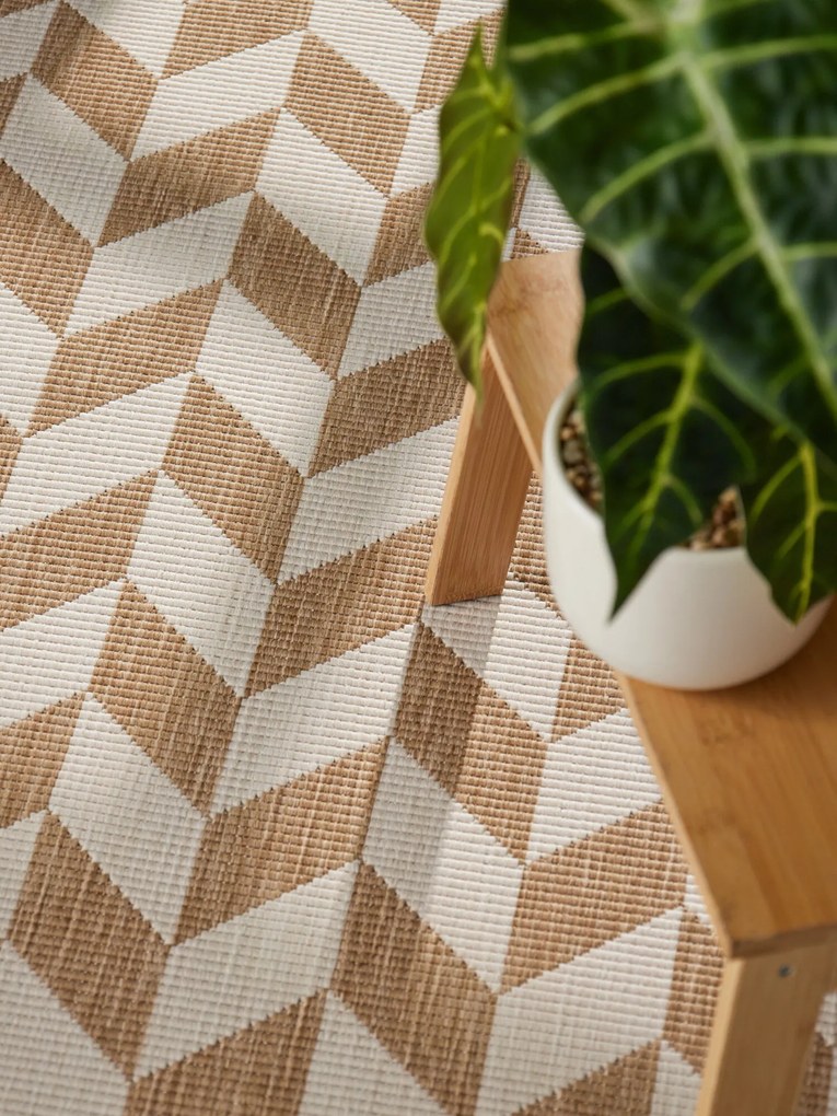 Ted Baker, Kusový koberec Ted Baker Haringey 106379 Natural White, 80x200, béžová, chodba / predsieň
