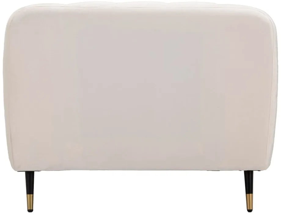 Krémové kreslo Praga – Mauro Ferretti