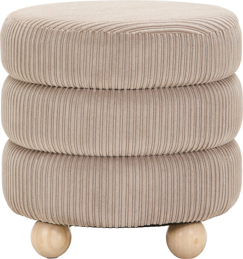 XXXLutz TABURETKA, drevo, textil, 42/41/42 cm Xora - Kreslá - 000075003101