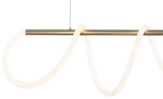 Zuma Line 20006PM-GD - LED Luster na lanku BALBO LED/45W/230V 3000/4000/6000K