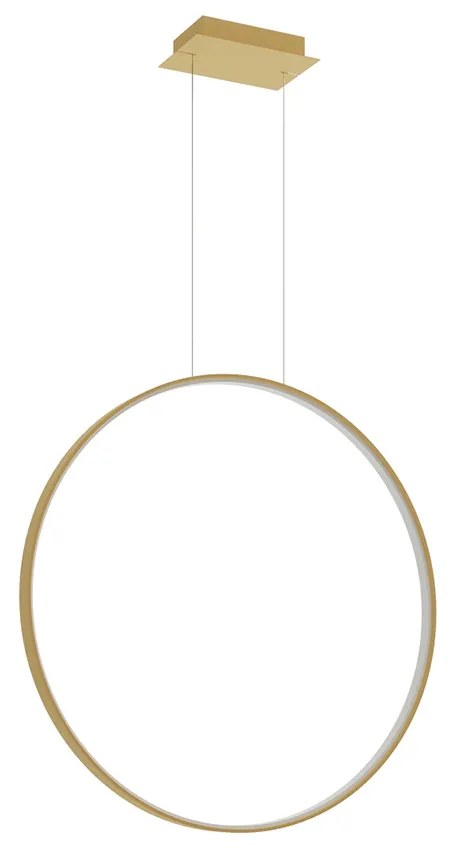 Závesné LED svietidlo Rio 78, 1x LED 50w, 3000k, g