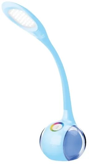 LED RGB Stmievateľná stolná lampa LED/7W/230V modrá