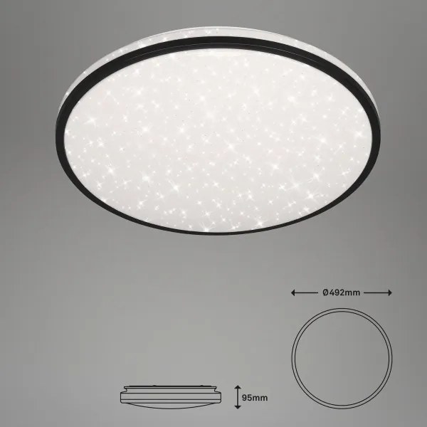 Brilo - LED Stmievateľné stropné svietidlo STARRY SKY LED/48W/230V 3000-6000K + DO