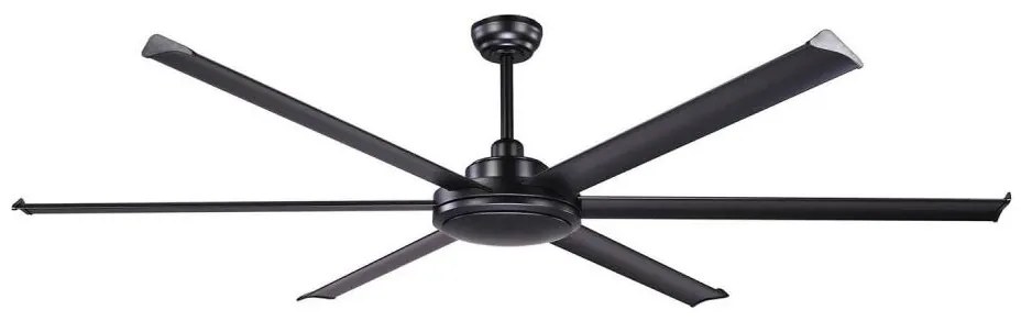 FARO 34203 - Stropný ventilátor ROTTERDAM XL čierna pr. 200 cm + diaľkové ovládanie