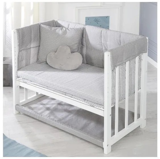 roba Detská postieľka 4 v 1 (biela)  (100397051)