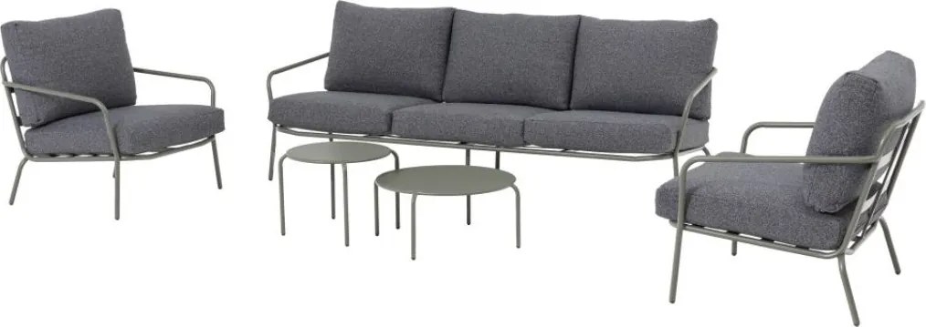 Doppler CALISTA tmavošedá, 2+1+2