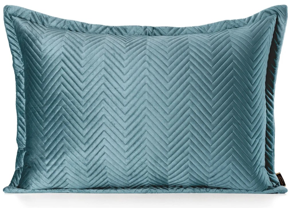 DEKORAČNÁ OBLIEČKA NA VANKÚŠ SOFIA 50X70 CM SVETLOMODRÁ