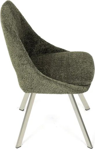 Jedálenská stolička zelená DCL-W1174 GRN2
