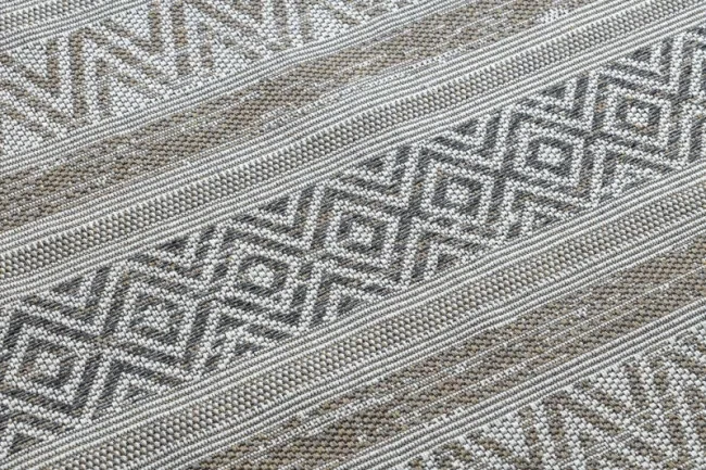 Koberec EKO SIZAL BOHO Casa Zygzak 2806 krém / taupe