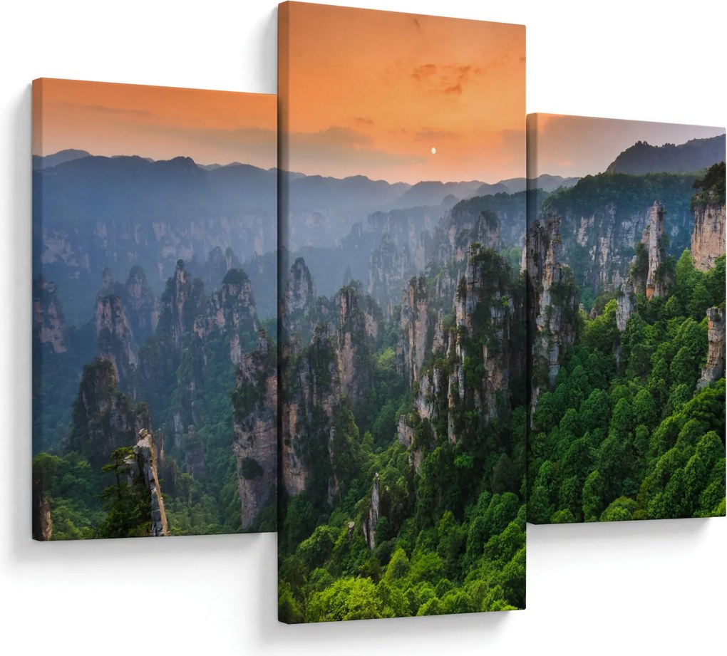 Obraz - Národný lesný park Zhangjiajie (90x60 cm)