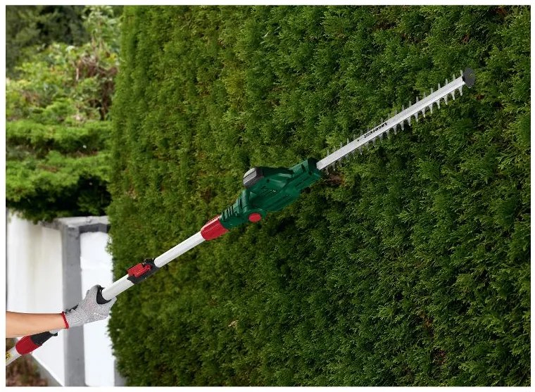 Parkside® Aku teleskopické nožnice na živý plot Pthsa 20-Li D5 + Smart akumulátor 20 V/4Ah Paps 204 A1 + Nabíjačka 20 V/4,5 A (800011185)