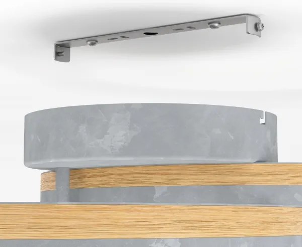 Eglo 39895 -LED Stmievateľný prisadený luster CADINARO LED/12,5W/230V + 2xLED/15,5