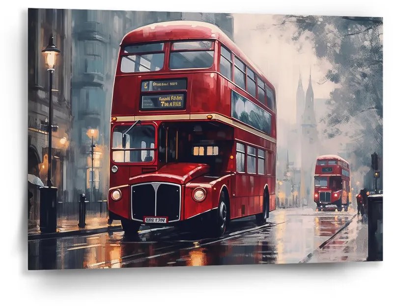 Sablio Obraz Londýn Double-decker 2 - 90x60 cm
