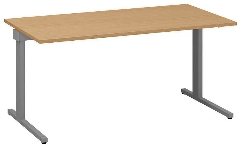 Stôl ProOffice C 80 x 160 cm, buk