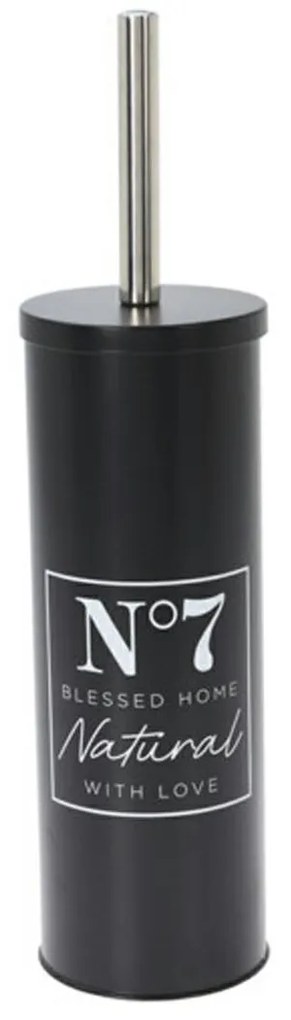 WC kefa Seven, čierna/s chrómovými prvkami