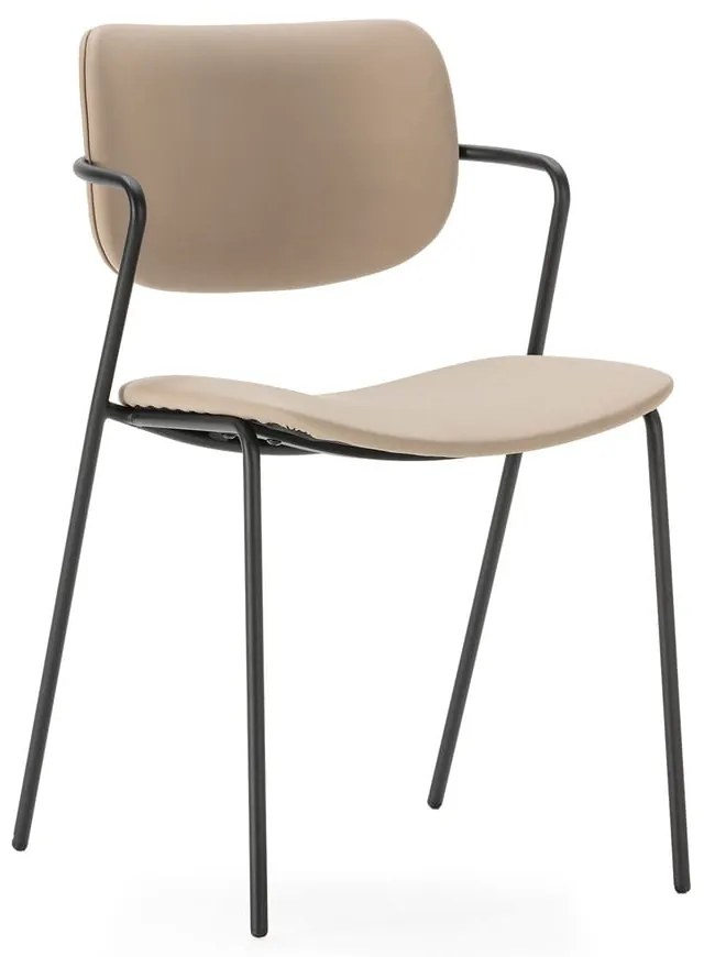 Béžové jedálenské stoličky v súprave 2 ks Maika – Marckeric