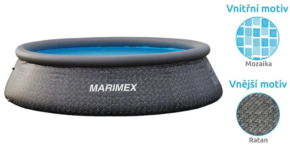 Nafukovací bazén ø 366 cm hĺbka 91 cm Tampa – Marimex