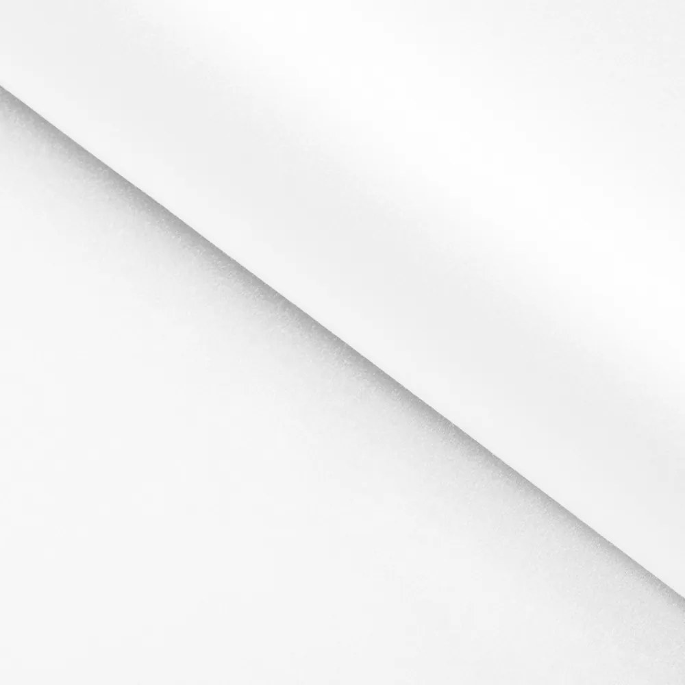 Biante Teflónový oválny obrus TF-132 Biely hladký bez vzoru 140x220 cm