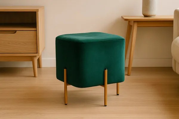 Taburetka GLOW zelená PHO3895