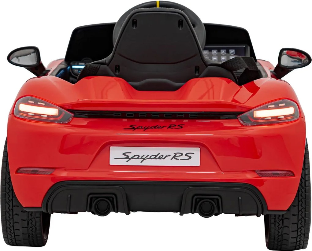 Ramiz Porsche Spyder RS 718 vozidlo Červená
