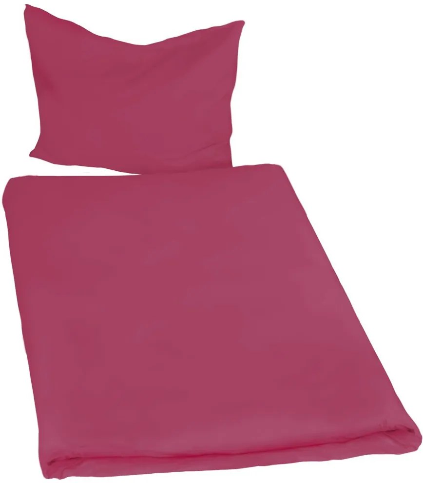 tectake 401306 posteľné obliečky mikrovlákno 200x135cm 2-dielne - červená, 0.50 cm x 135.00 cm