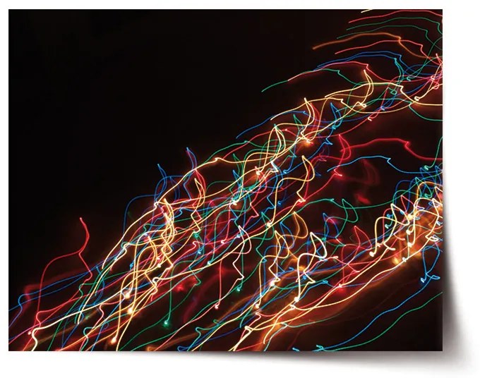 Sablio Plagát Svetelný efekt - 120x80 cm