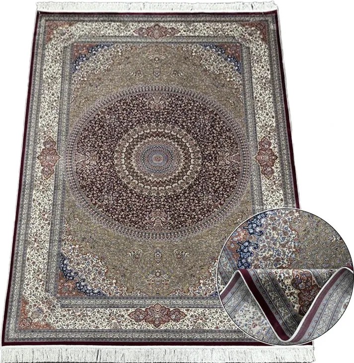 BE Koberec Anatolia Silk 32510 RED – červený obdĺžnikový Rozmer: 80x150 cm