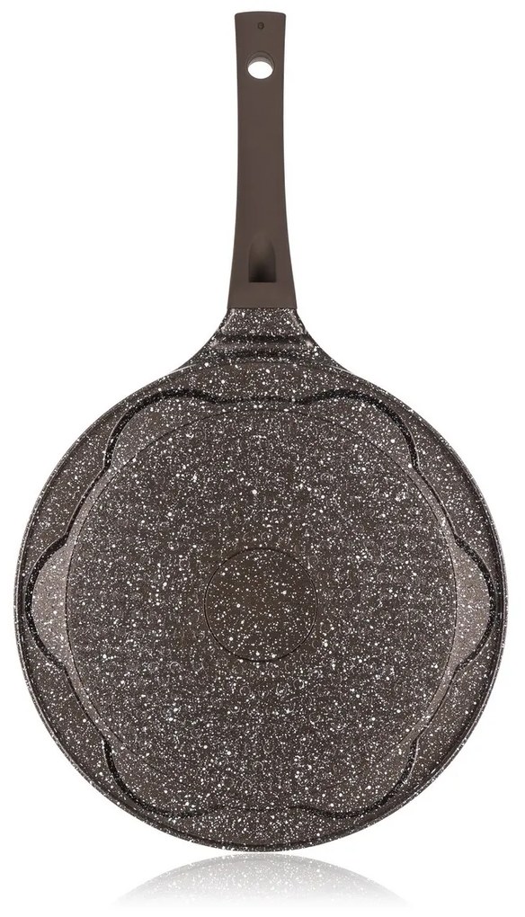 Banquet Panvica na lievance s nepriľnavým  povrchom Granite Brown Smile, 26 cm
