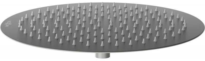 Mexen sprchová nerezová hlavica Round 30 cm, grafitová, 79230-66