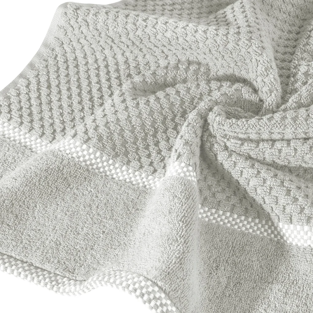 FROTÉ UTERÁK CALEB2 SADA 6KS 50X90 CM STRIEBORNÁ