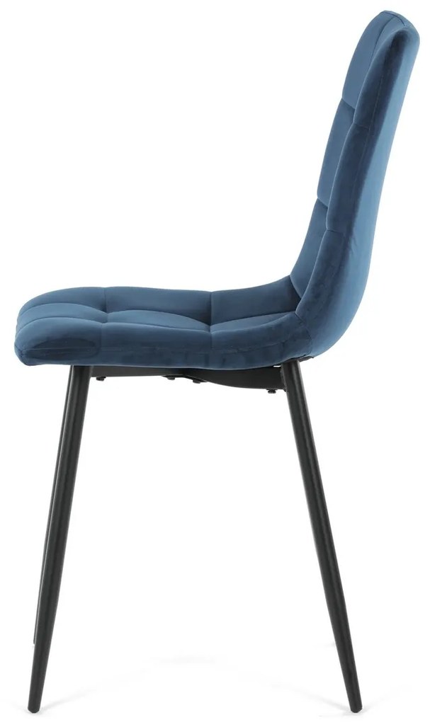 Sada jedálenských stoličiek CT-281 BLUE4, 4 ks