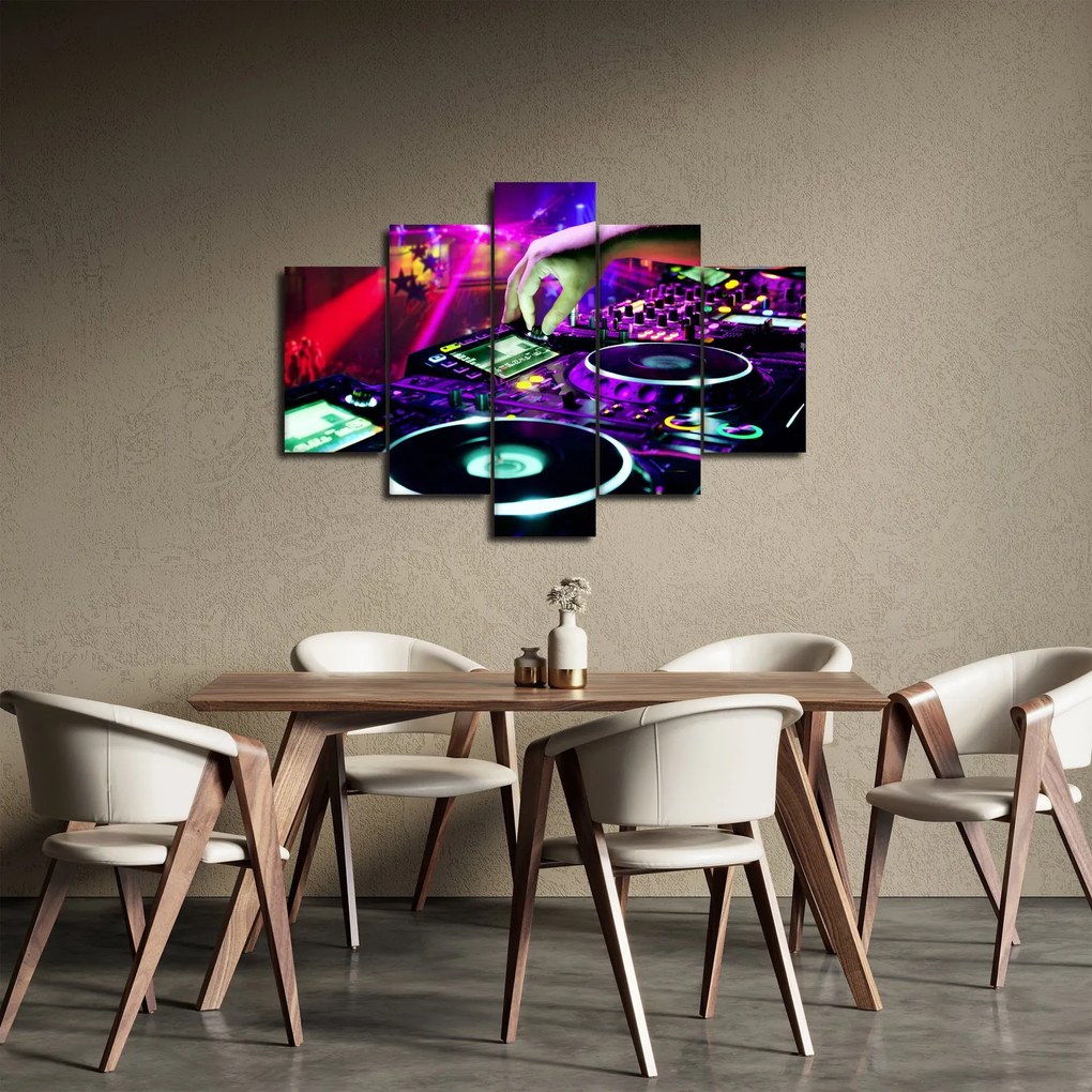 Obraz - DJ (150x105 cm)
