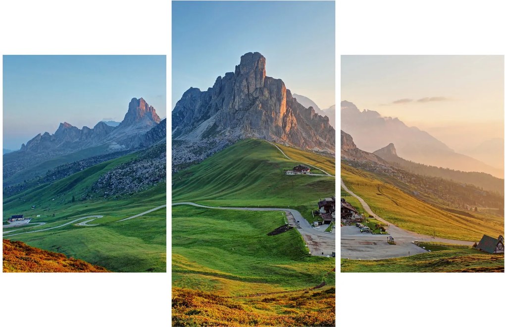 Obraz - Dolomity (90x60 cm)