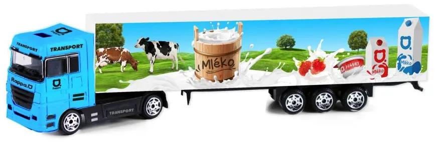 Auto kamión mlieko a mliečne výrobky