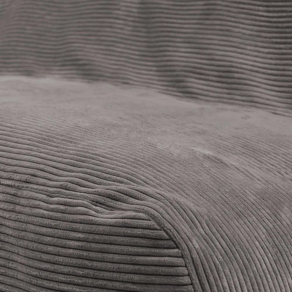 Krémový menčestrový sedací vak Sofa Tube – SLOWDOWN