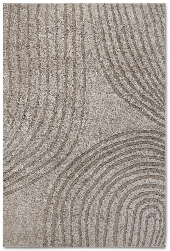 ELLE Decoration, Kusový koberec Gallery 106084 Beige z kolekcie Elle, 120x170, béžová, obývacia izba